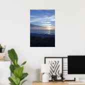 Beach Sunset Poster (Heimbüro)