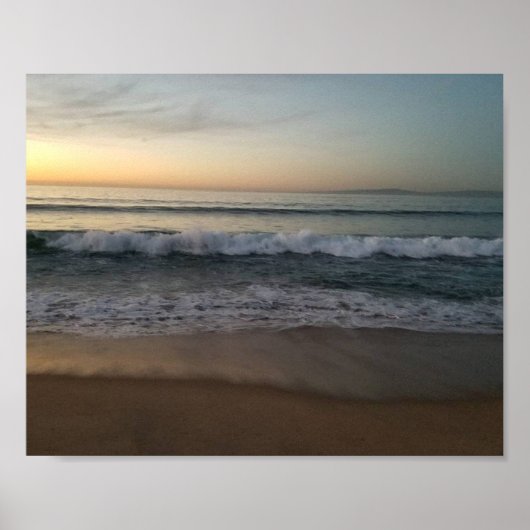 Beach Sunset Poster (Vorne)