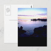 Beach Sunset Postkarte (Vorne/Hinten)