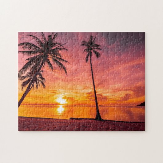 Beach Sunset Puzzle (Horizontal)