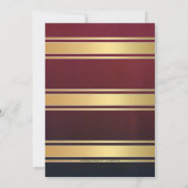 Beach Sunset Rose Arbor Hochzeit Einladung (Rückseite)