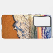 Beach Sunset Samsung Galaxy Hülle (Rückseite (Horizontal))