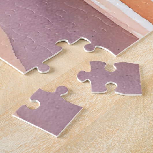 Beach Sunset | Schöne Aquarellmalerei Puzzle (Seite)