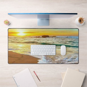 Beach Sunset Schreibtischunterlage