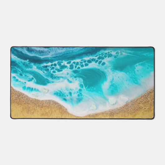 Beach Sunset Schreibtischunterlage (Vorderseite)