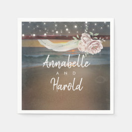 Beach Sunset Serviette