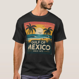 Beach Sunset Shirt Tropical Getaway Golf von Mexik