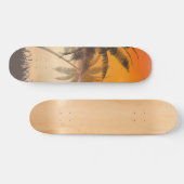 Beach Sunset Skies Skateboard (Horizontal)