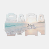 Beach Sunset Sunrise Vielen Dank Personalisiert Geschenkschachtel (Ungefaltet)