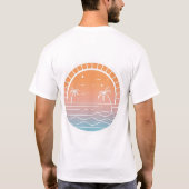 Beach Sunset T-Shirt (Rückseite)