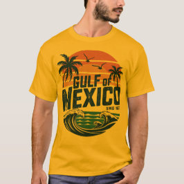 Beach Sunset T-Shirt Golf von Mexiko T - Shirt