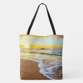 Beach Sunset Tasche (Rückseite)