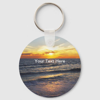 Beach Sunset Theme Schlüsselanhänger