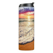 Beach Sunset Thermosbecher (Nach links gedreht)