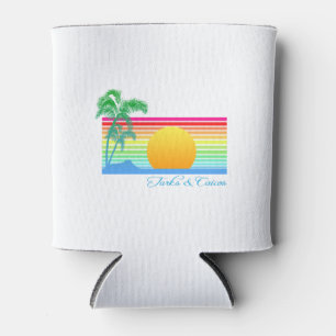 Beach Sunset Turks Caicos Dosenkühler