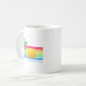 Beach Sunset Turks Caicos Kaffeetasse (Vorderseite Links)