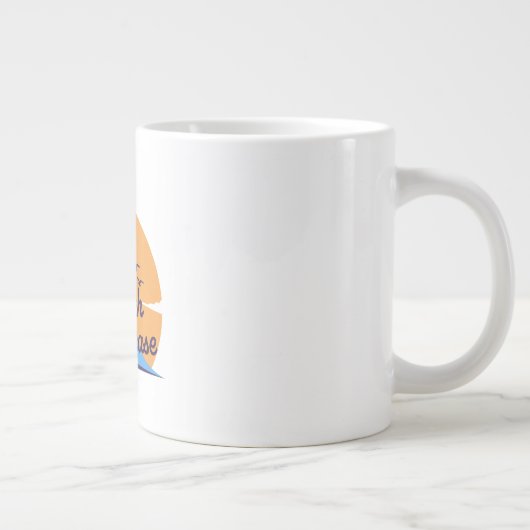 Beach Sunset Vibes | Summer Tropical Tasse (Rechts)