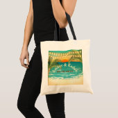 Beach Sunset Wedding Tasche (Vorderseite (Produkt))