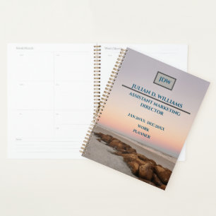 Beach Sunset Work Corporate Business Führungskraft Planer