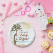 Beach Surf Baby Dusche Pappteller (Party)