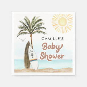 Beach Surf Baby Duschpapier Serviette