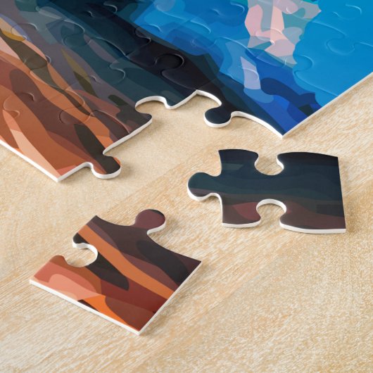 Beach Surfen Big Wave Ride Puzzle (Seite)