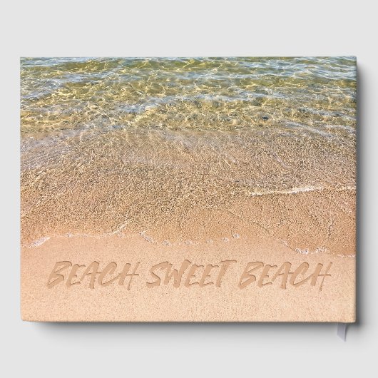 Beach Sweet Beach Gästebuch (Rückseite)