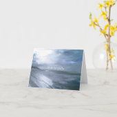 Beach Sympathy Card Karte (Gelbe Blume)