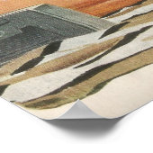 Beach-Szene der 50er Jahre Poster (Ecke)