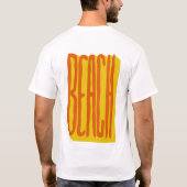 Beach T-Shirt (Rückseite)