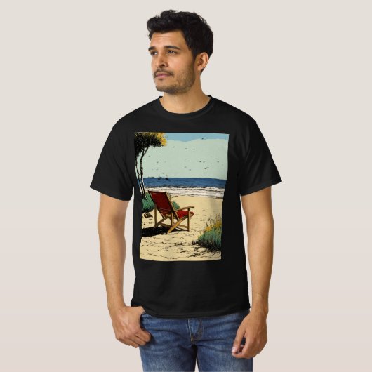 Beach T - Shirt (Vorne ganz)