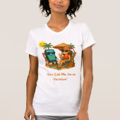 Beach T Shirt Vacation Mode (Vorderseite)