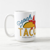 Beach Taco Kaffee Cup Kaffeetasse (Links)