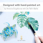 Beach Tasse Türkis Blue Watercolor Sea Turtle