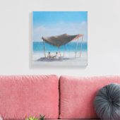 Beach Tent 2012 2 Leinwanddruck (Insitu (Wohnzimmer))