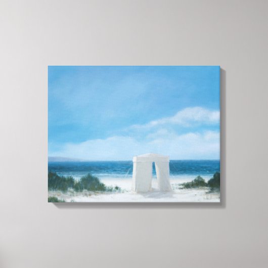 Beach Tent 2012 Leinwanddruck (Vorderseite)