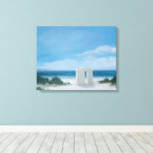 Beach Tent 2012 Leinwanddruck (Insitu (Holzboden))
