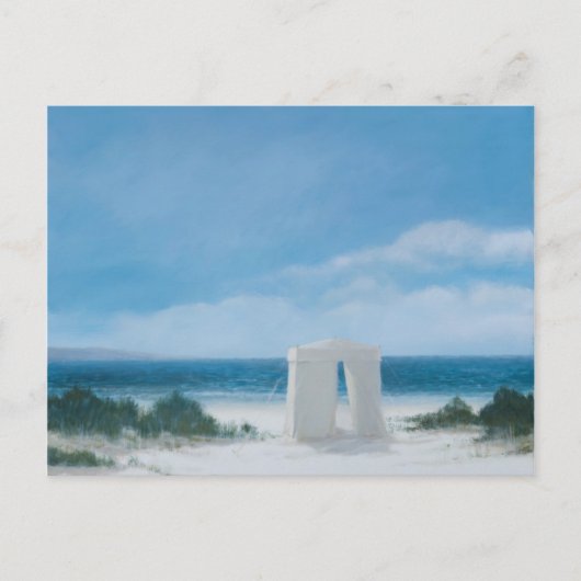 Beach Tent 2012 Postkarte (Vorderseite)