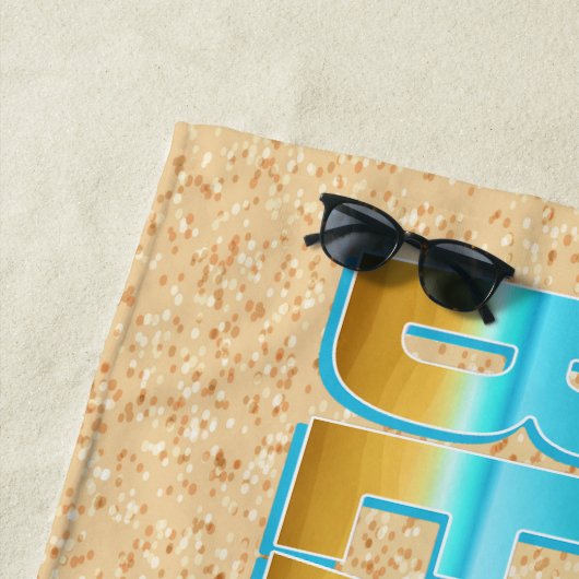 Beach Theme Beach Handtuch (Beispiel)