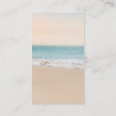 Beach Theme Books für Babydusche Begleitkarte (Rückseite)