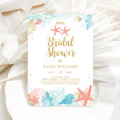 Beach Theme Bridal Dusche Einladung