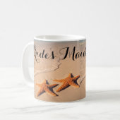 Beach Theme Bride's Maid Coffee Tasse, Cup Kaffeetasse (Vorderseite Links)