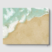 Beach Theme Business Gästebuch (Rückseite)