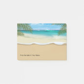 Beach Theme Coasty Office Sticky Notepads Post-it Klebezettel (Vorderseite)