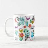 Beach Theme Coffee Cup Kaffeetasse (Links)