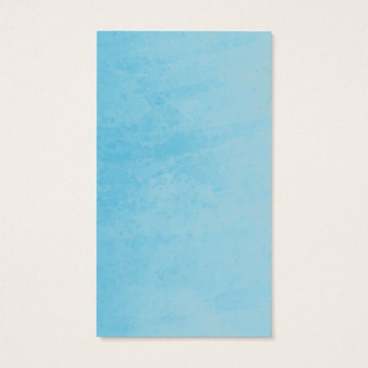 Beach Theme Earring Holder Custom Juwelier Card (Rückseite)