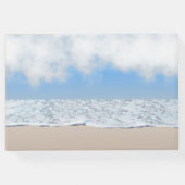 Beach Theme Personalisiertes Gästebuch (Rückseite)