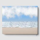 Beach Theme Personalisiertes Gästebuch (Rückseite)