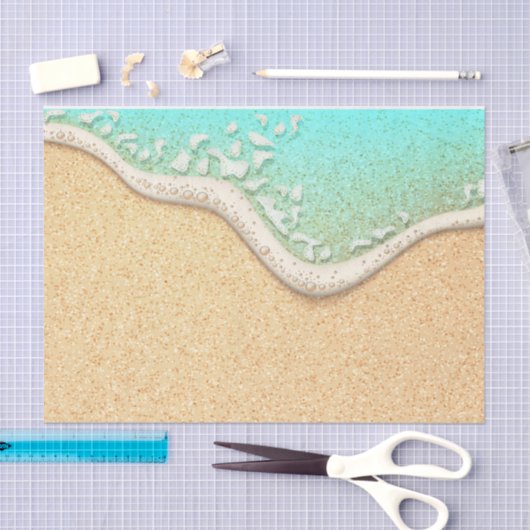 Beach Theme Seidenpapier (Handwerk)