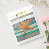 Beach Theme Starfish Wedding rustikal Geschenktütchen (Versiegelt)